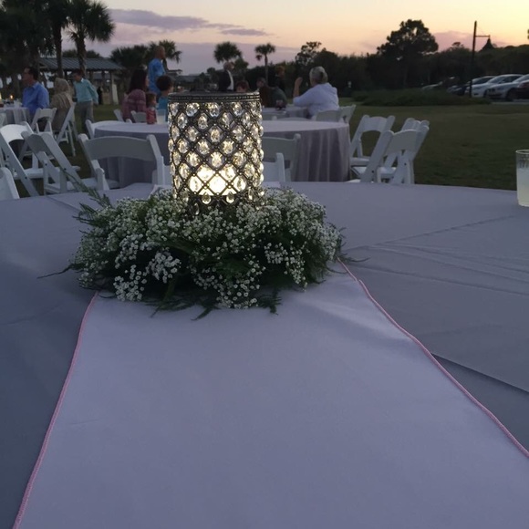 Gorgeous votive crystal candle holders. Antique finish. - Picture 2 of 7